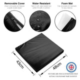 ✅ Replacement Dining Chair Cushions – Outdoor Seat Pads for Rattan Garden Furniture, Wicker & Patio Chairs SAPPHIRE