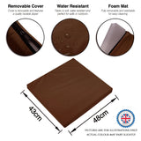 ✅ Replacement Dining Chair Cushions – Outdoor Seat Pads for Rattan Garden Furniture, Wicker & Patio Chairs SAPPHIRE