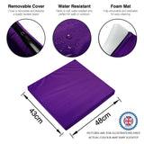 ✅ Replacement Dining Chair Cushions – Outdoor Seat Pads for Rattan Garden Furniture, Wicker & Patio Chairs SAPPHIRE