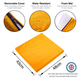 ✅ Replacement Dining Chair Cushions – Outdoor Seat Pads for Rattan Garden Furniture, Wicker & Patio Chairs SAPPHIRE