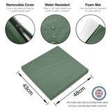✅ Replacement Dining Chair Cushions – Outdoor Seat Pads for Rattan Garden Furniture, Wicker & Patio Chairs SAPPHIRE